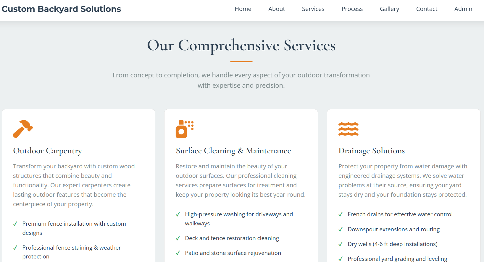 Custom Backyard Solutions - Outdoor Construction and Landscaping